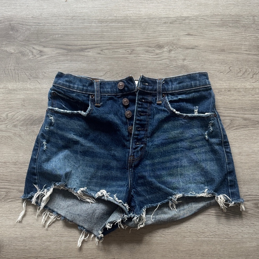 Denim Distressed Women Shorts